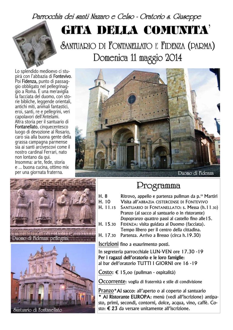 S. Nazaro: gita della comunita’